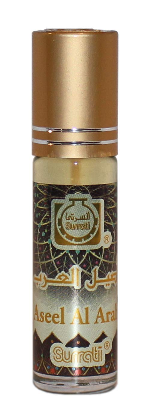 Surrati Aseel Al Arab 6ml Roll-On Perfume Oil Set - 6 Pack Long-Lasting Fragrance for Women & Men - Perfect for Daily Wear, Gifts & Special Occasions