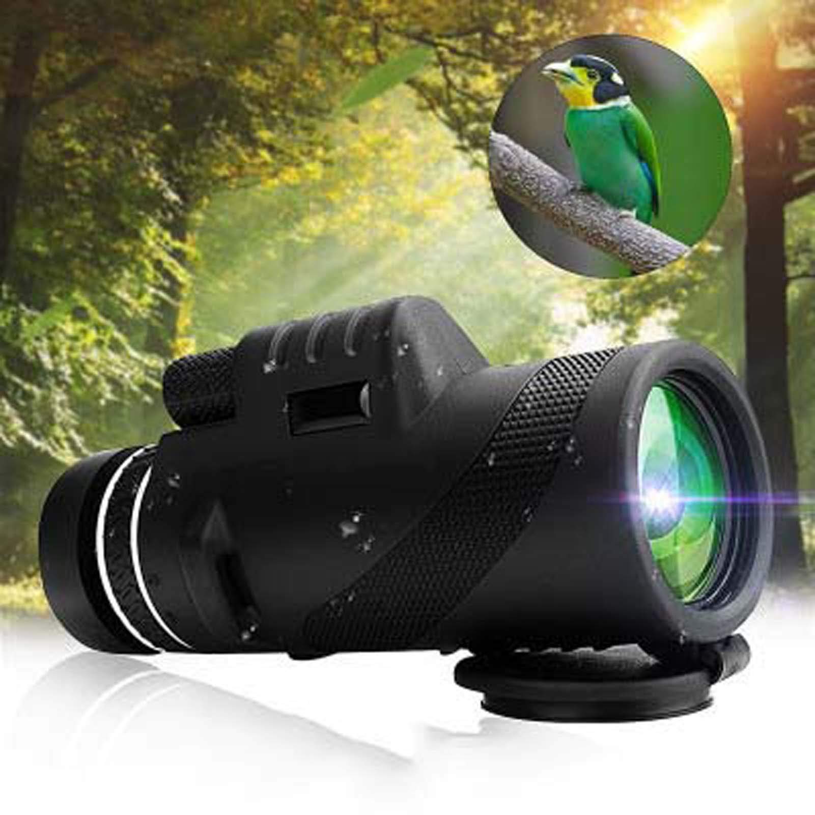 40x60 High Power Monocular Telescope for Adults - HD Zoom Monocular with Tripod & Phone Adapter - Perfect for Bird Watching, Hunting, Hiking, Travel & Outdoor Adventures