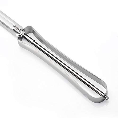 Premium Stainless Steel Vegetable Peeler for Kitchen - Sharp Ergonomic Peeler for Potatoes, Carrots, Fruits & More | Perfect for Meal Prep, Salad Making & Healthy Cooking