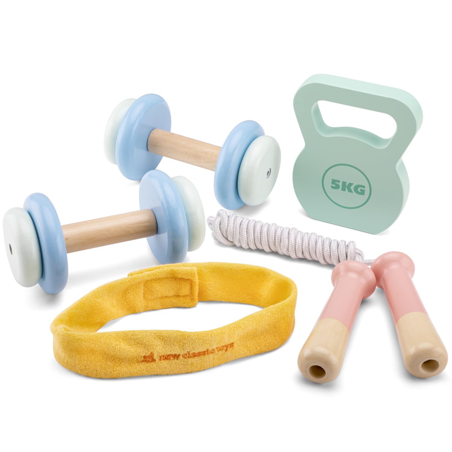 New Classic Toys - Fitness Kit for Kids & Adults | Fun Exercise Equipment for Home, Gym & Outdoor Activities