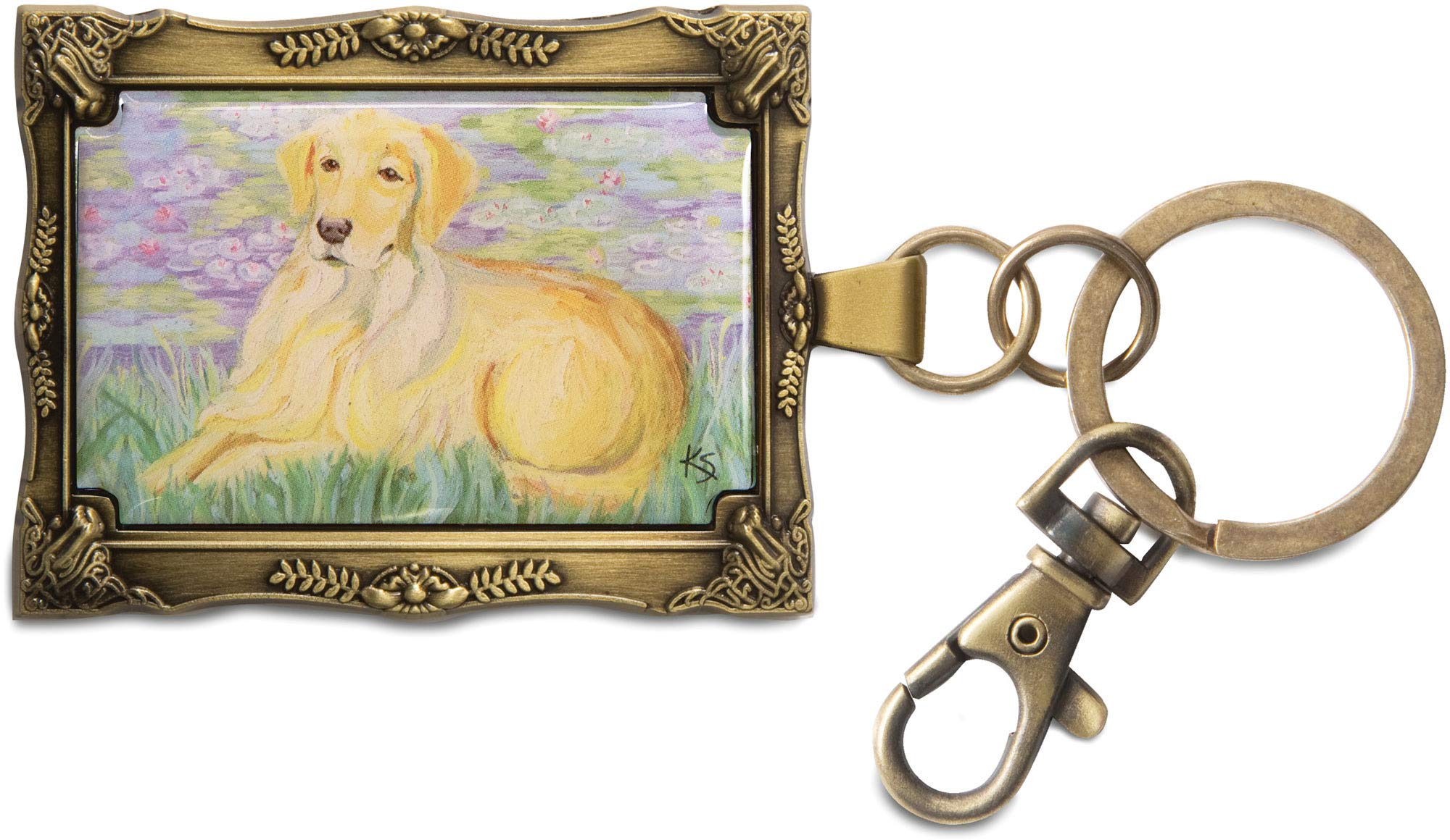 Golden Retriever Keychain for Dog Lovers - 2