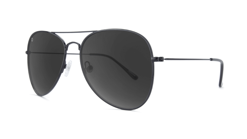 Mile Highs Black Smoke Sunglasses - Polarized UV Protection for Men & Women - Perfect for Driving, Running, and Outdoor Activities