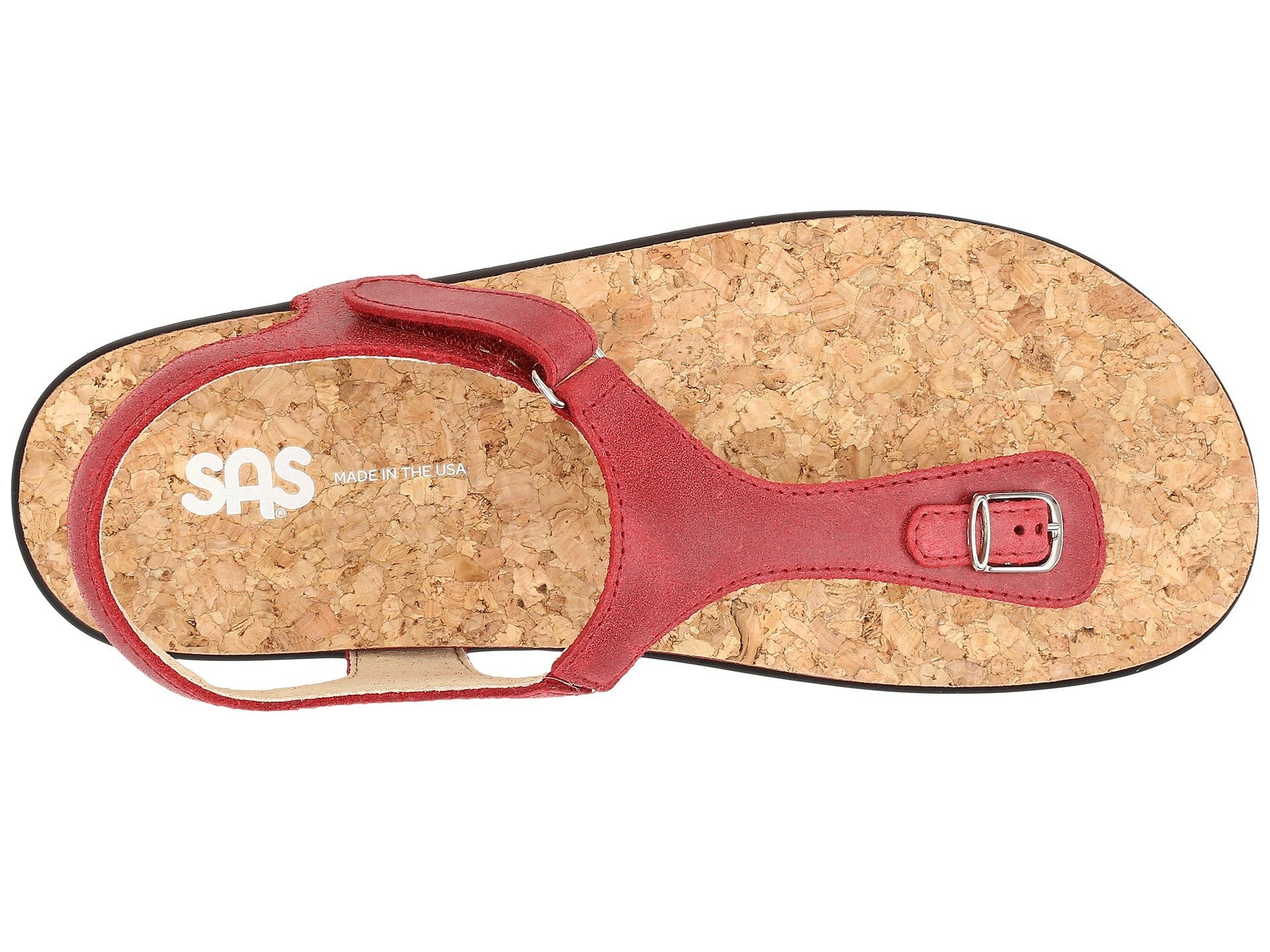SAS Women's Comfortable Flat Sandals - Lightweight & Supportive for Walking, Travel & Casual Wear