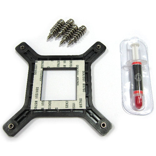 Evercool LGA775 Backplate for Intel CPU Coolers - Durable Metal Bracket for LGA775 Socket Processors - Perfect for PC Builds & Upgrades