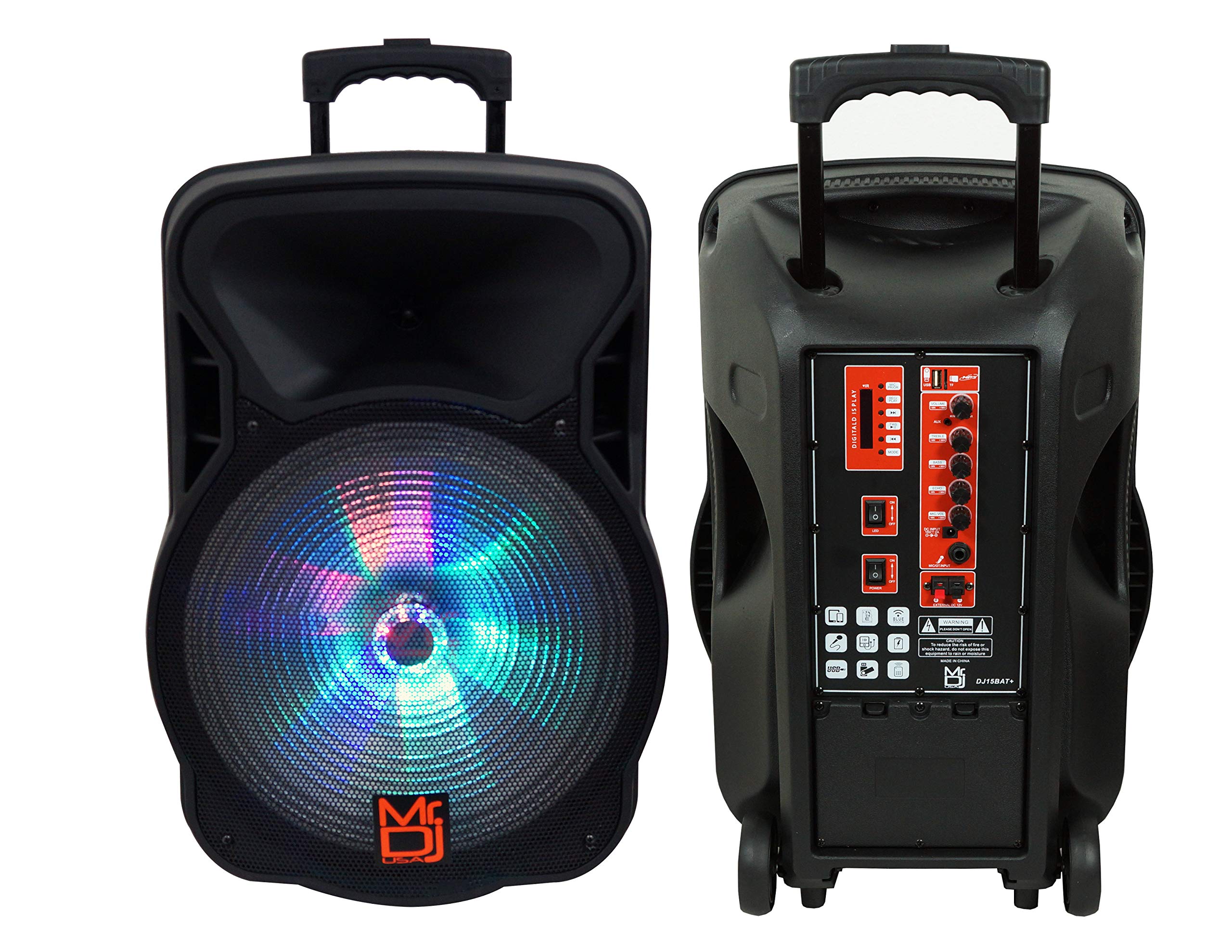 Mr. DJ USA DJ15BAT+ 15