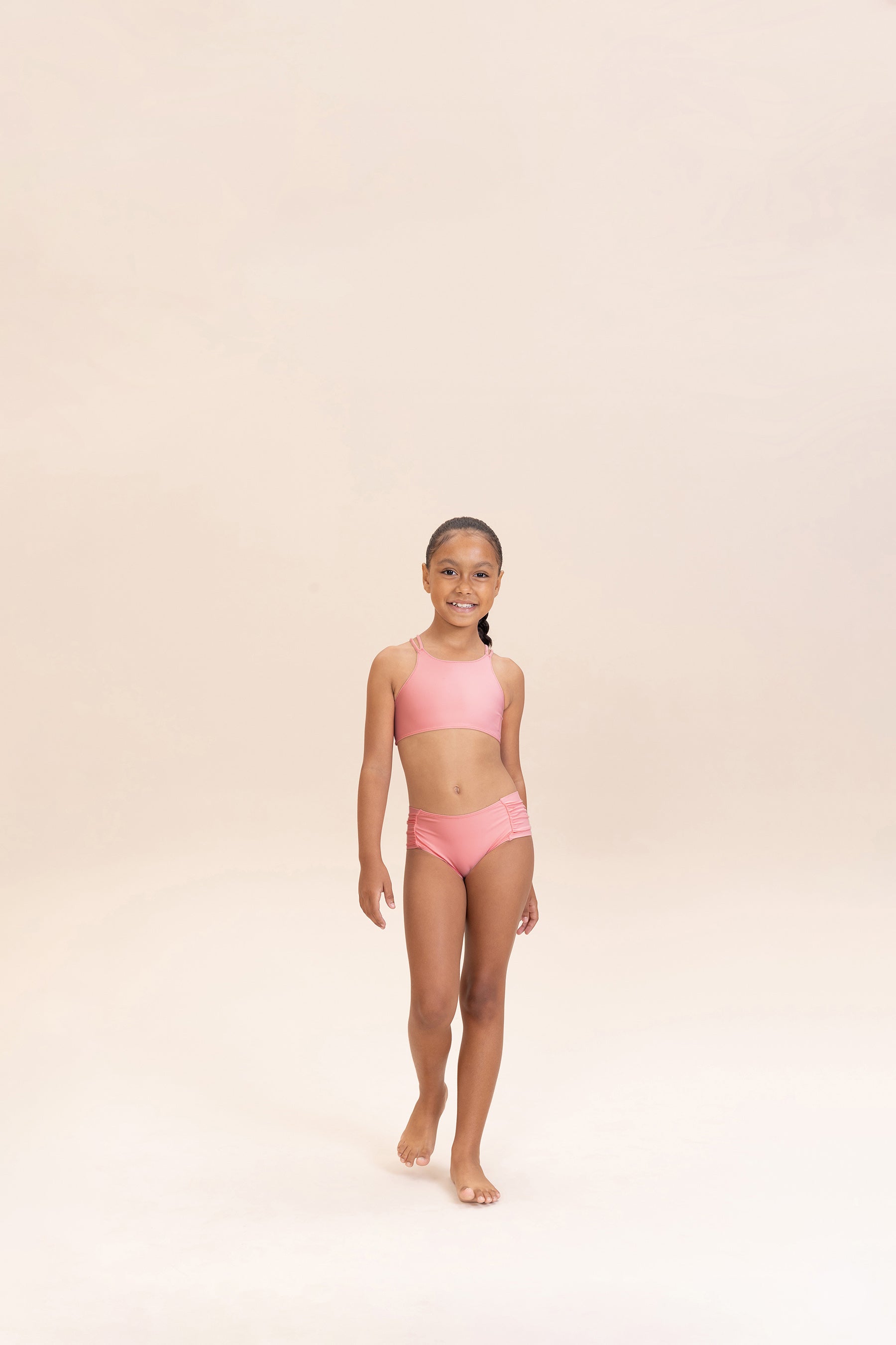 Kids Cross Back Bikini Swimwear - Adjustable Straps & UPF 50+ Sun Protection - Perfect for Beach, Pool & Summer Vacations