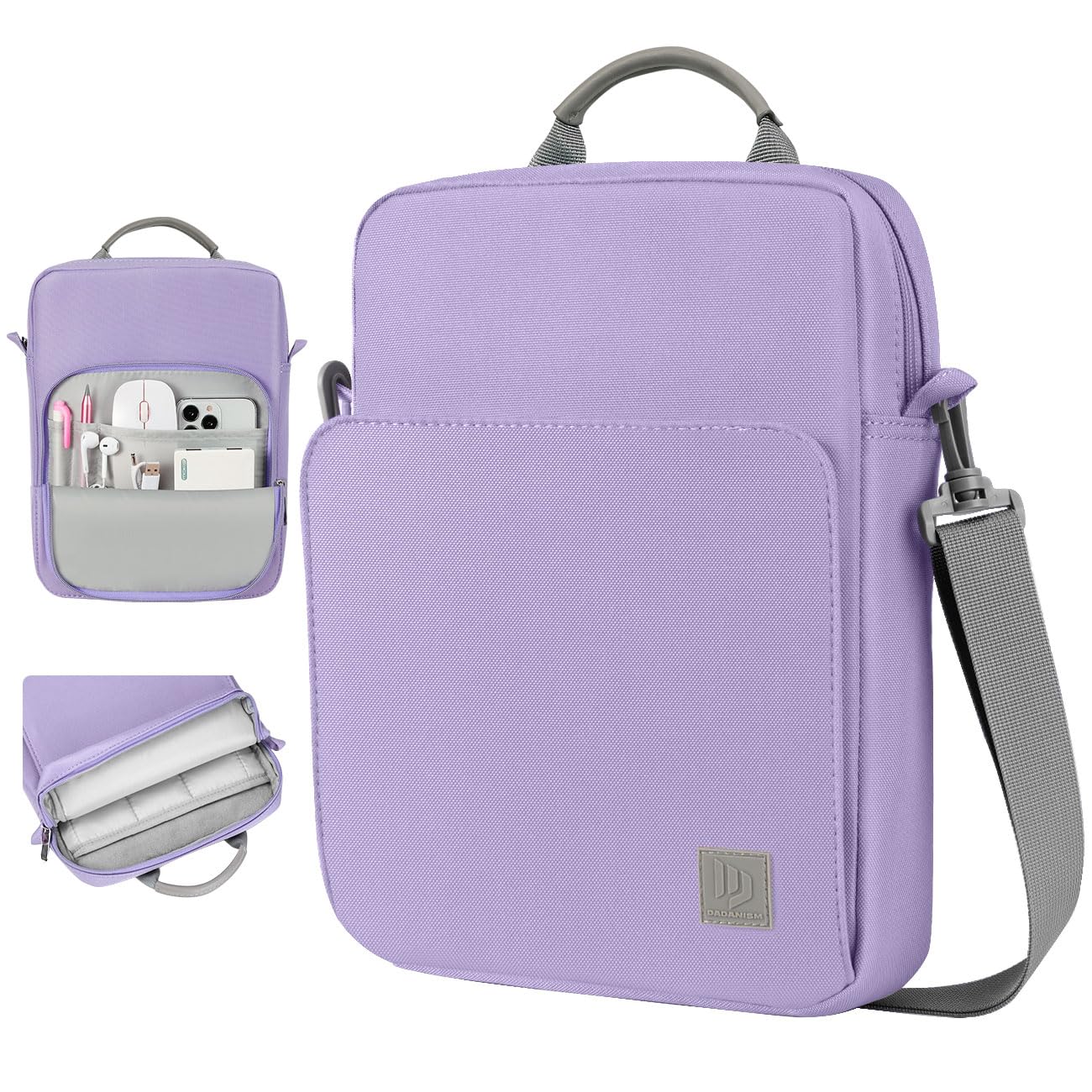 Premium 9-11 Inch Tablet Sleeve Case with Adjustable Shoulder Strap - Compatible with iPad 10th Gen 10.9