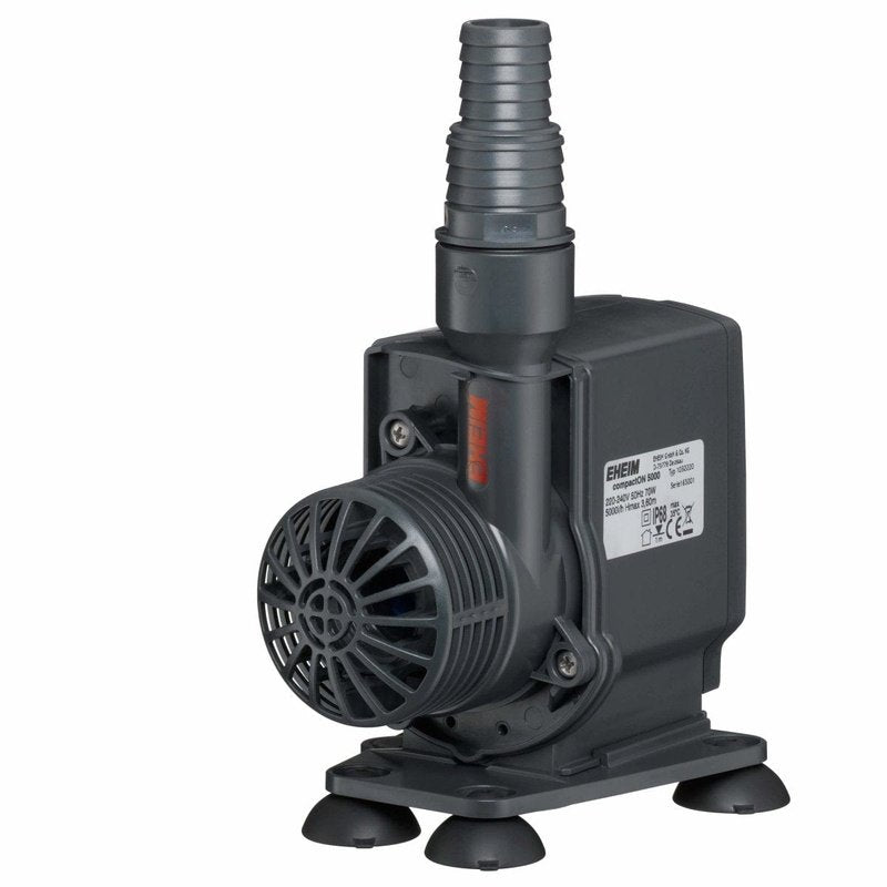 Eheim CompactON 5000 Submersible Water Pump - 5000 L/H High Flow for Aquariums, Ponds & Hydroponics | Energy Efficient & Quiet Operation