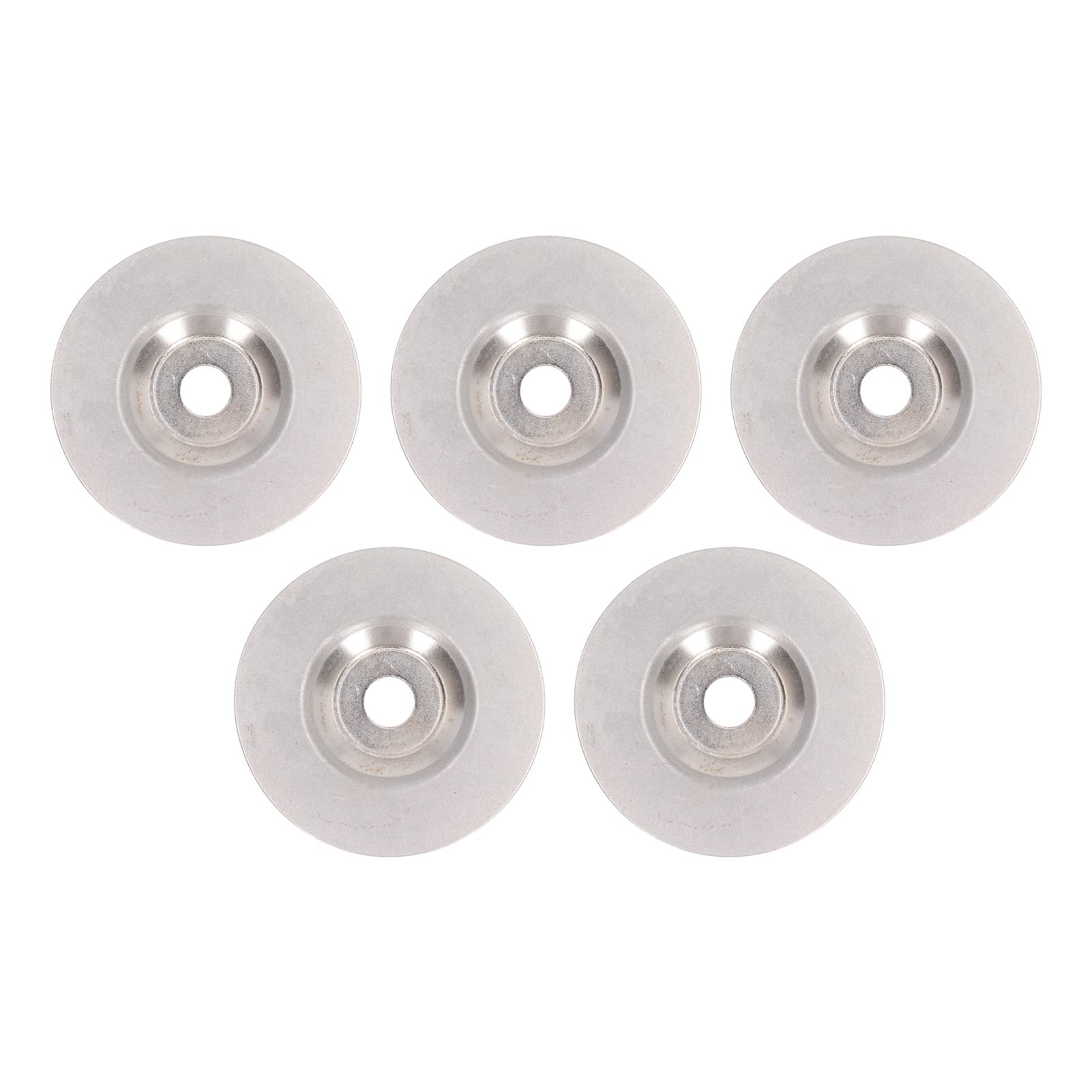 5Pcs 4-Inch 800 Grit Grinding Cup Wheels for Granite, Marble, Iron, Steel & Masonry - Heavy Duty Hand Wheel for Smoothing, Polishing & Surface Preparation in Construction & DIY Projects