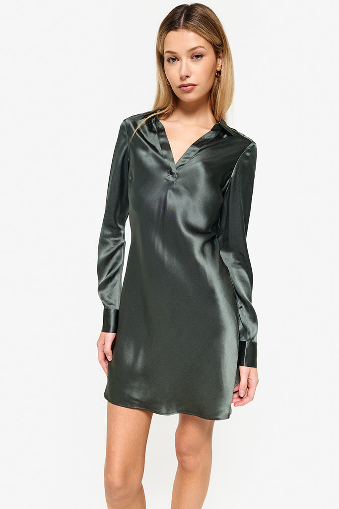 Cami NYC Toulouse Dress in Thyme - Elegant Midi Dress for Women, Perfect for Weddings, Parties & Special Occasions