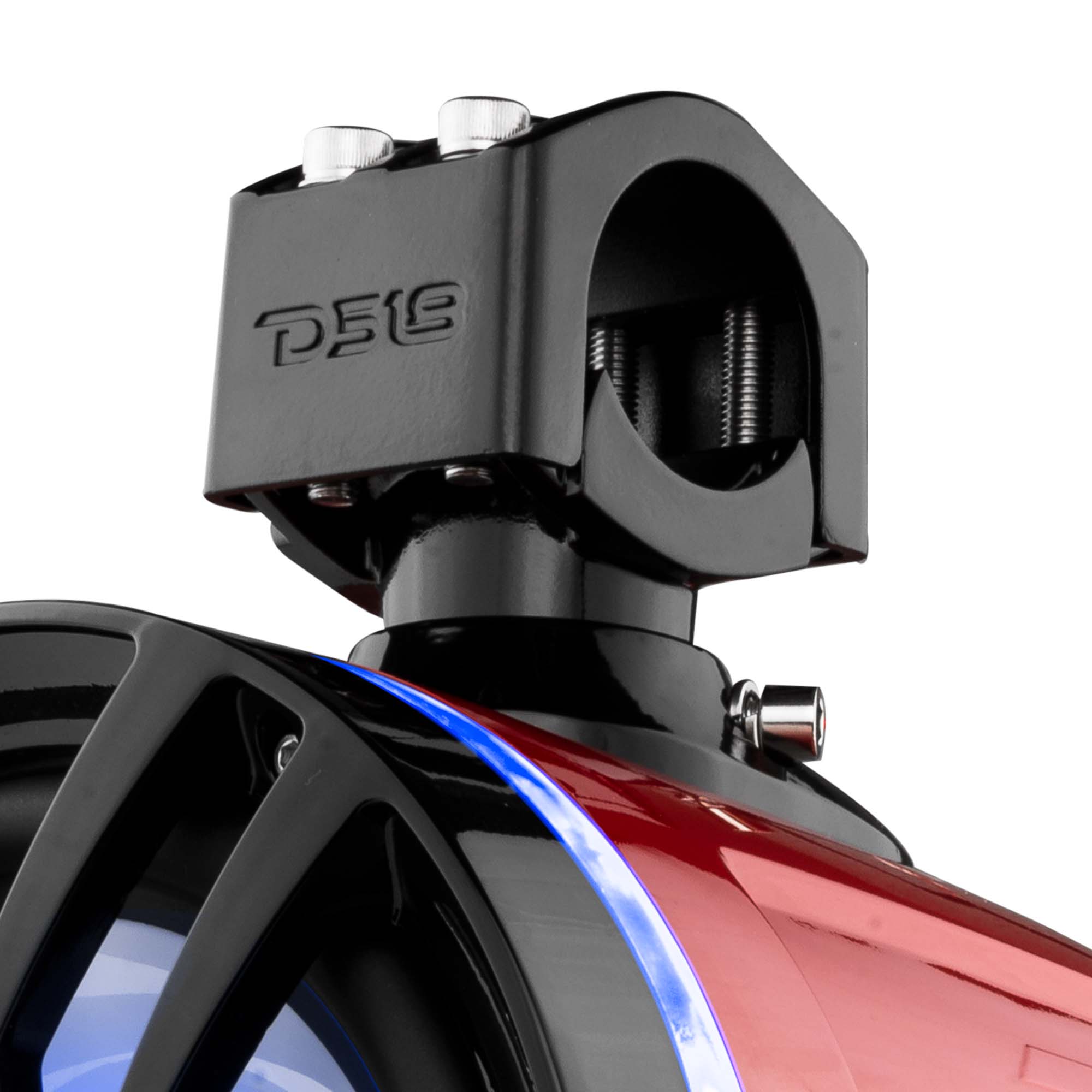NXL 8 Marine and Powersports Towers LED RGB Lights - 125 Watts RMS, Red - Perfect for Boats, ATVs, and Off-Road Vehicles - Enhance Nighttime Visibility and Style