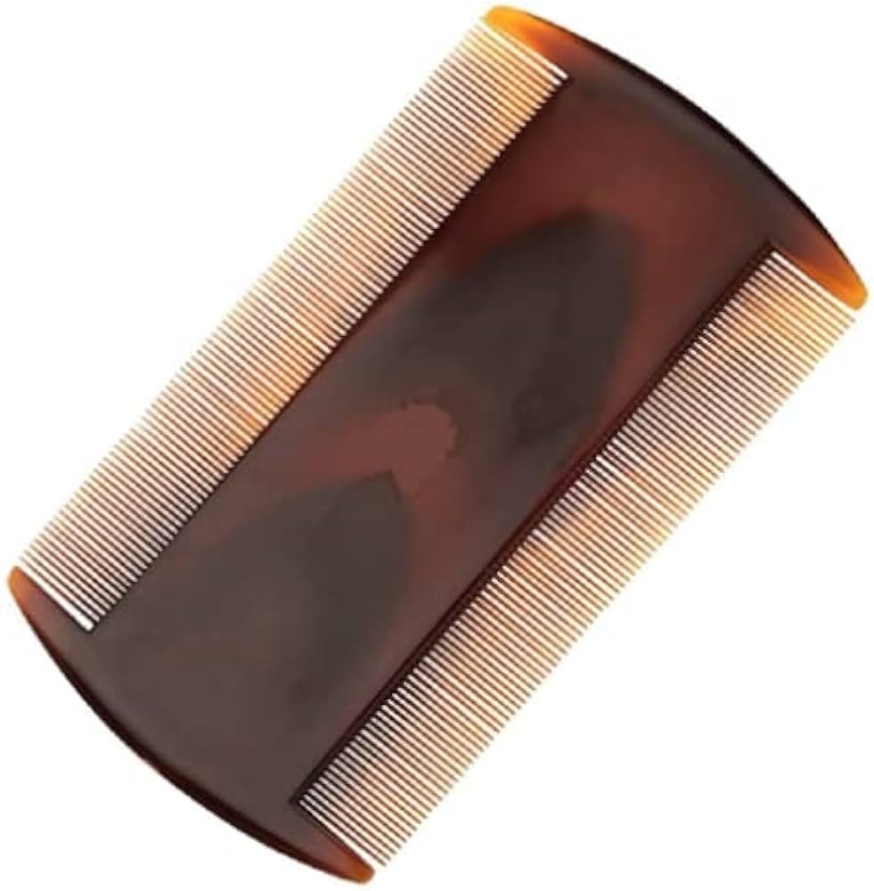 Premium Plastic Head Lice Comb - 2 Pack for Effective Lice Removal | Safe & Gentle for Kids & Adults | Home & Travel Use