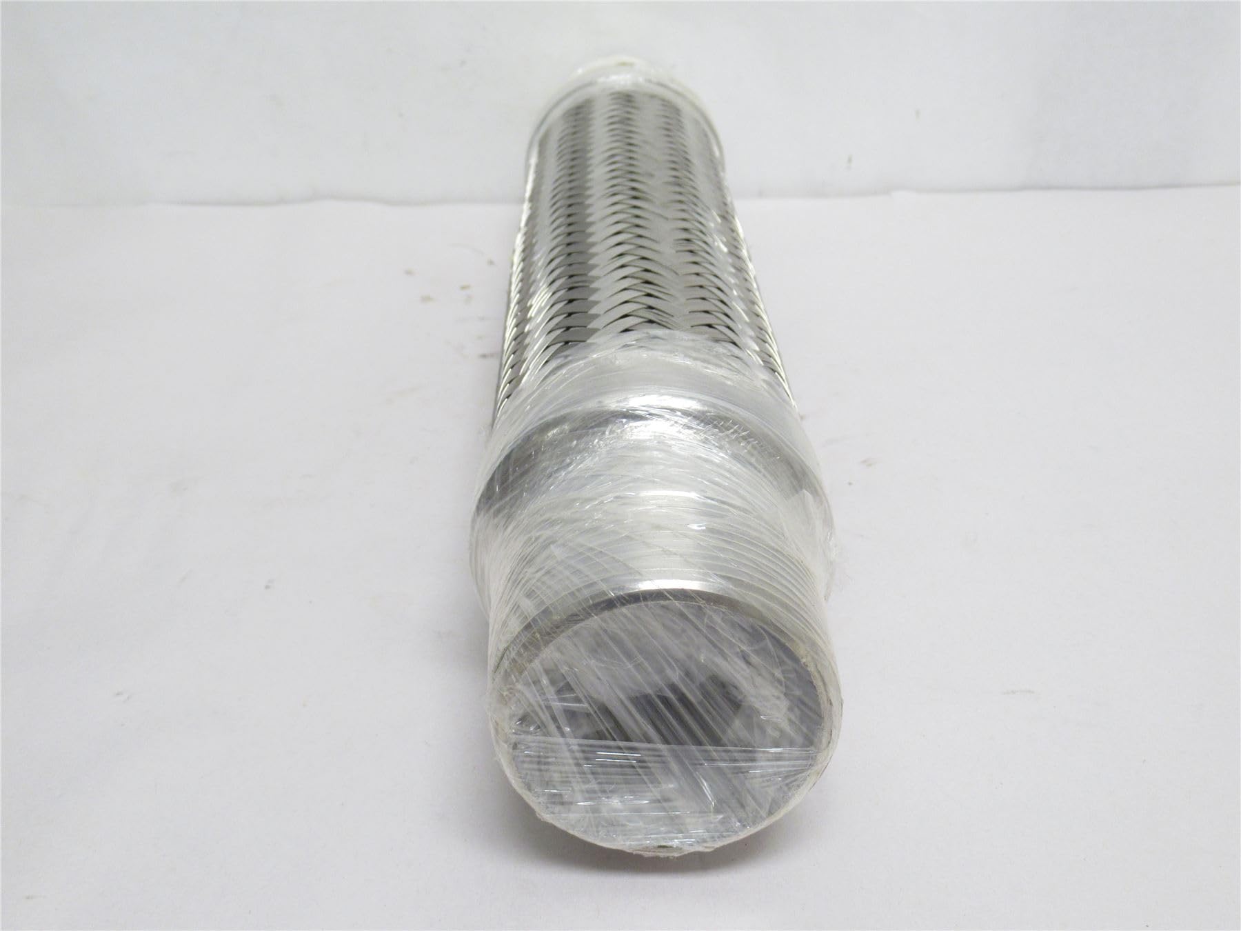 2 1/2 Inch Flexible Metal Hose - 18 Inch Length Corrugated Stainless Steel Pipe for Gas, Water & HVAC Applications
