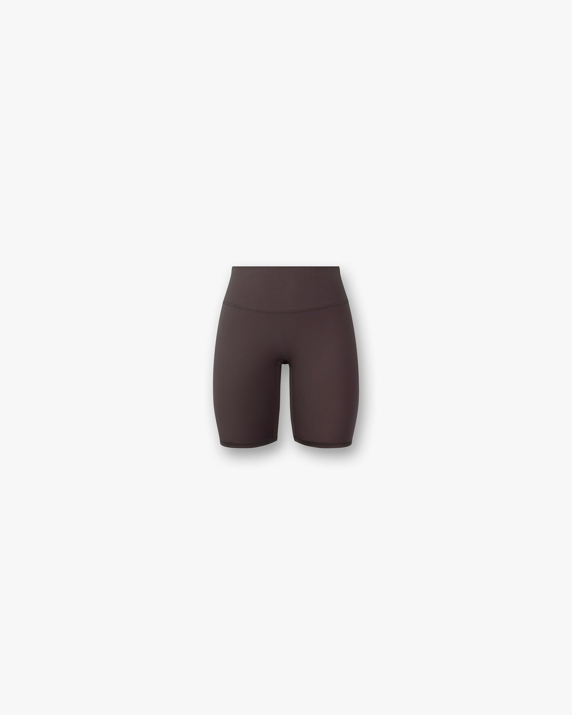 Owners Club High Waist Longerline Bike Shorts for Women - Black Coffee | Comfortable Workout & Cycling Shorts for Yoga, Running, Gym & Casual Wear