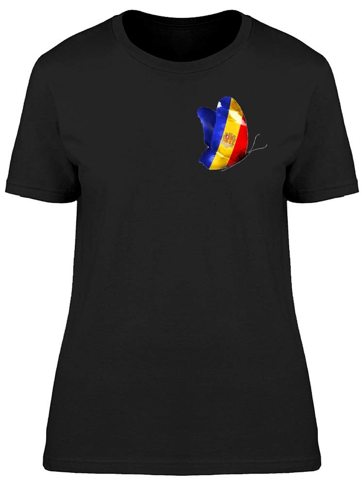 Butterfly Flag T-Shirt for Women - Stylish & Comfortable Graphic Tee - Perfect for Casual Wear, Summer Outfits & Street Fashion
