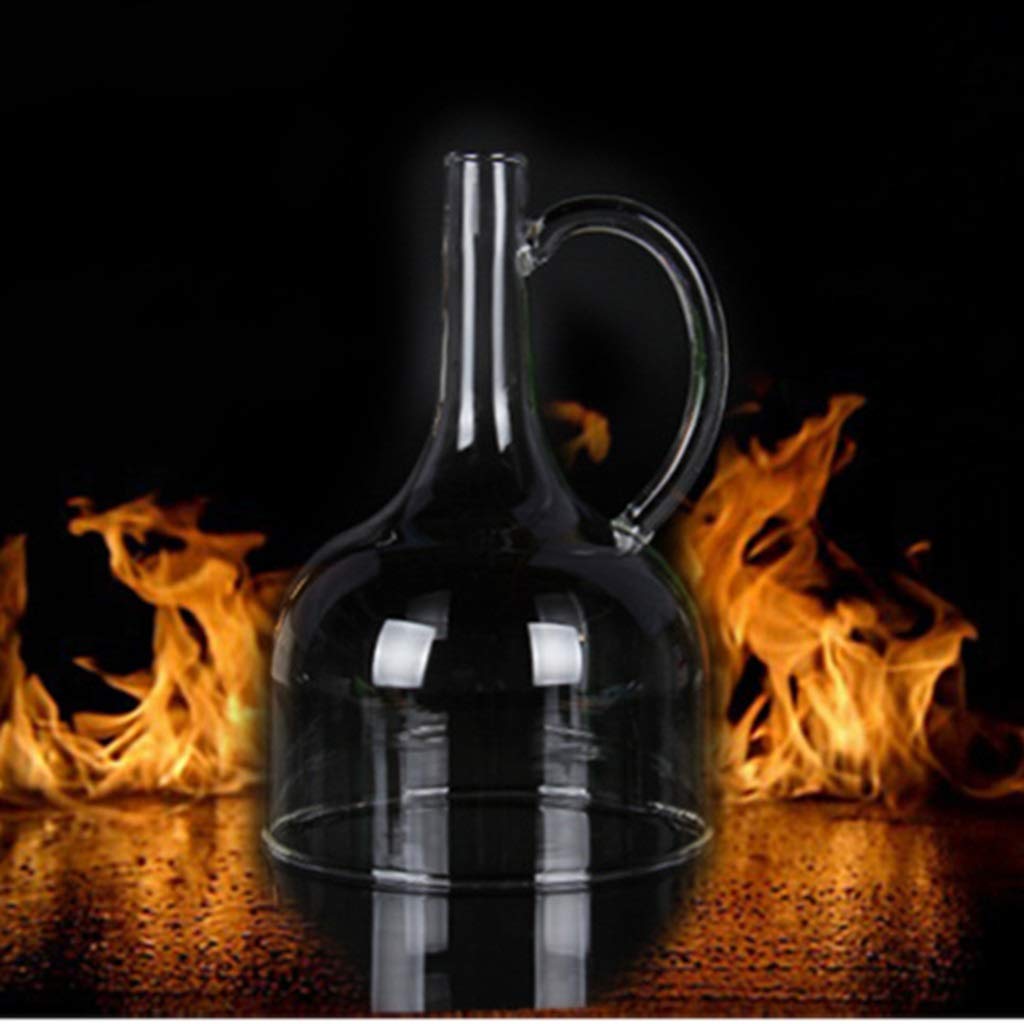 Premium Smoking Cloche & Dome Cover for Smoking Gun - Airtight Lid for Plates, Bowls & Cocktail Glasses - Perfect for Infusing Smoky Flavors into Food & Drinks at Home Bars, Restaurants or Outdoor BBQs