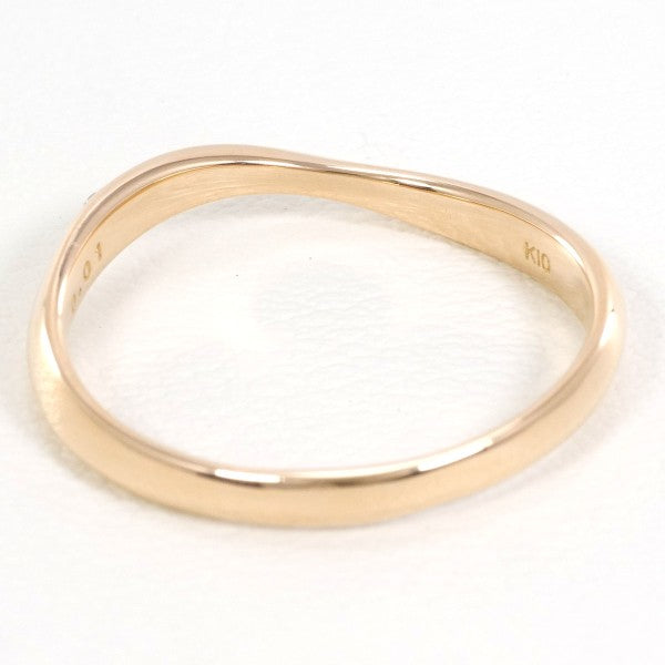 10K Pink Gold Diamond Ring for Women - Elegant & Durable Engagement, Wedding, or Anniversary Jewelry Gift