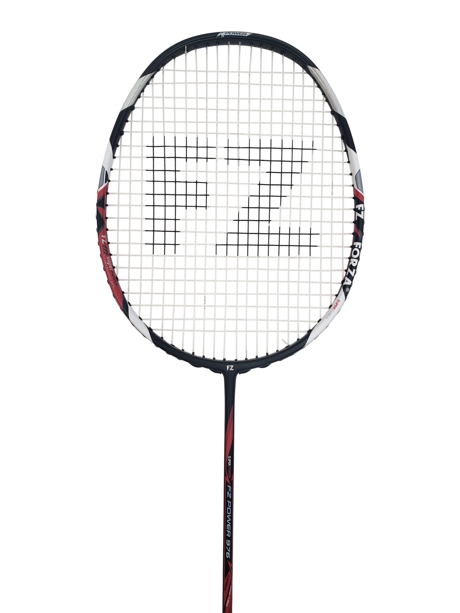Forza Power 976 Professional Badminton Racket - Lightweight Carbon Fiber Shuttlecock Racket for Adults & Teens - Perfect for Indoor/Outdoor Games, Training & Competitive Play