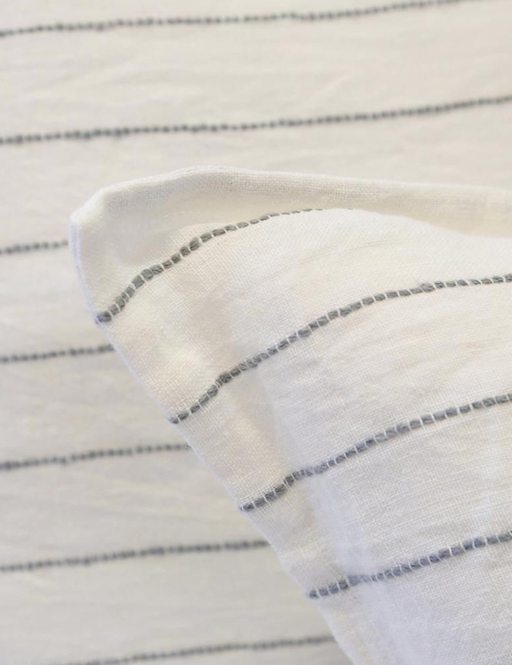 Pom Pom at Home Blake Linen Sham - Premium Decorative Pillow Cover for Bedroom & Living Room - Perfect for Farmhouse, Boho & Coastal Home Decor