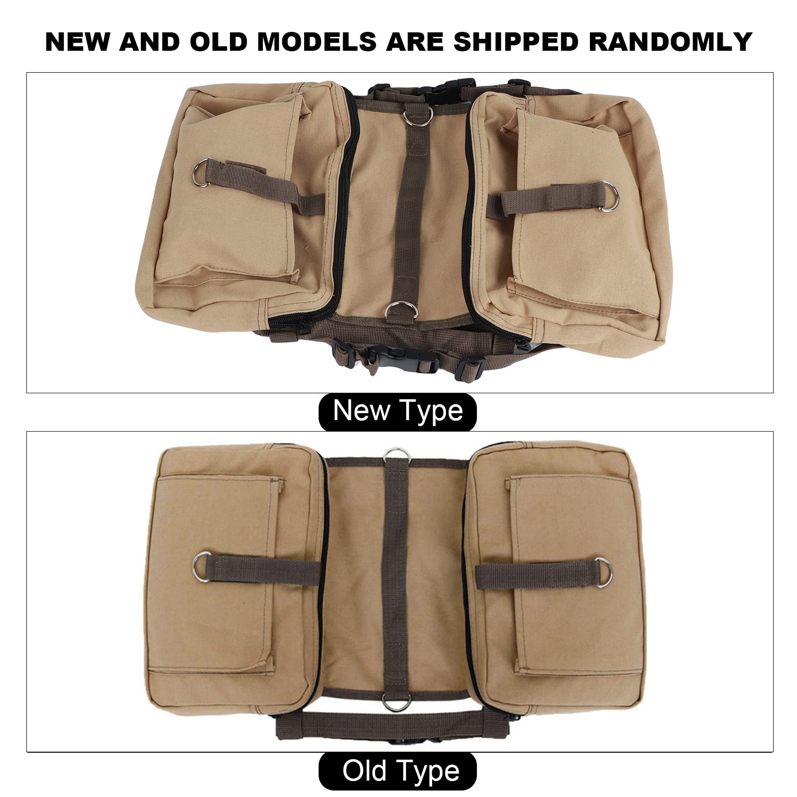 Durable Dog Hiking Backpack - Adjustable Saddlebags Pack for Small Medium Large Dogs - Outdoor Vest for Travel, Camping & Adventure - Perfect for Hiking, Beach Trips & Daily Walks