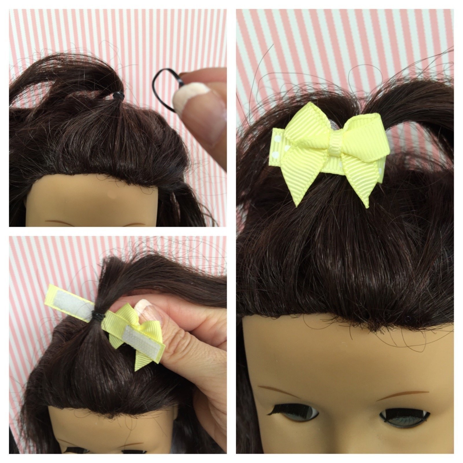 Soft Baby Hair Bows with Self Fasteners - Cute Flower Hair Accessories for Newborns & Baby Showers
