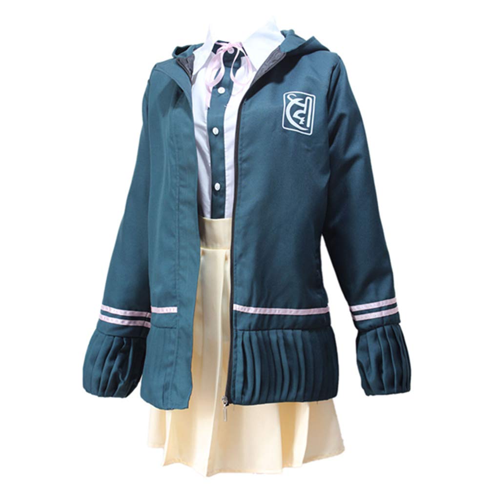Anime Cosplay Costume - Chiaki Nanami Women's Uniform Outfit for Halloween Party | Danganronpa Character Cosplay Dress for Conventions & Costume Events
