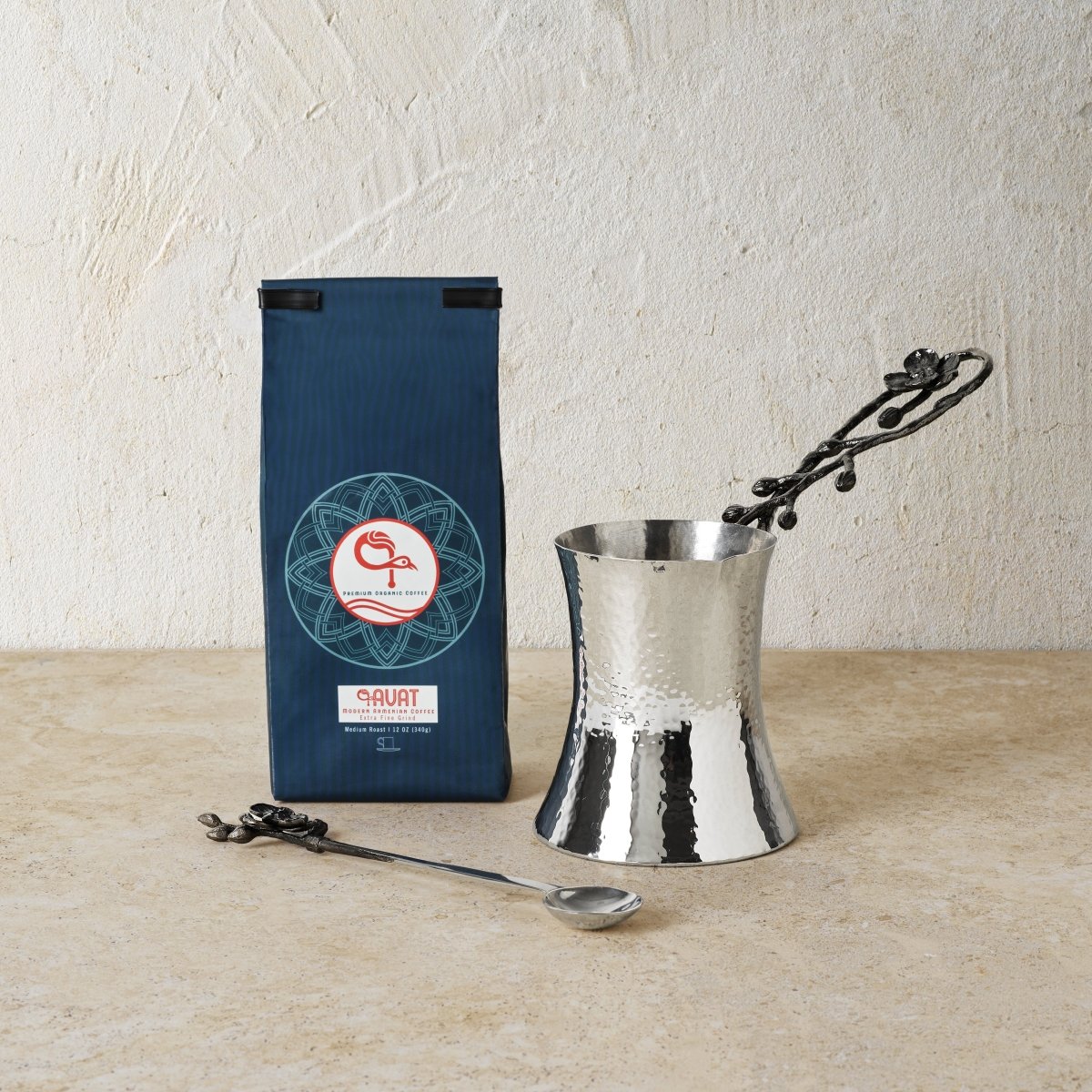Premium Black Orchid Coffee Pot & Kavat Coffee Gift Set - Elegant Coffee Brewing Kit for Home, Office & Gifting | Perfect for Coffee Lovers & Special Occasions