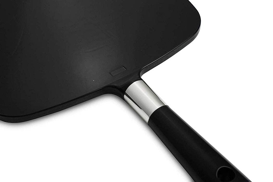 Ubersweet® Imported Hand Mirror - Simple Multifunctional Black Beauty Mirror for Makeup, Travel & Home Decor (Model 141322) | Perfect for Vanity, Purse & Gift Giving