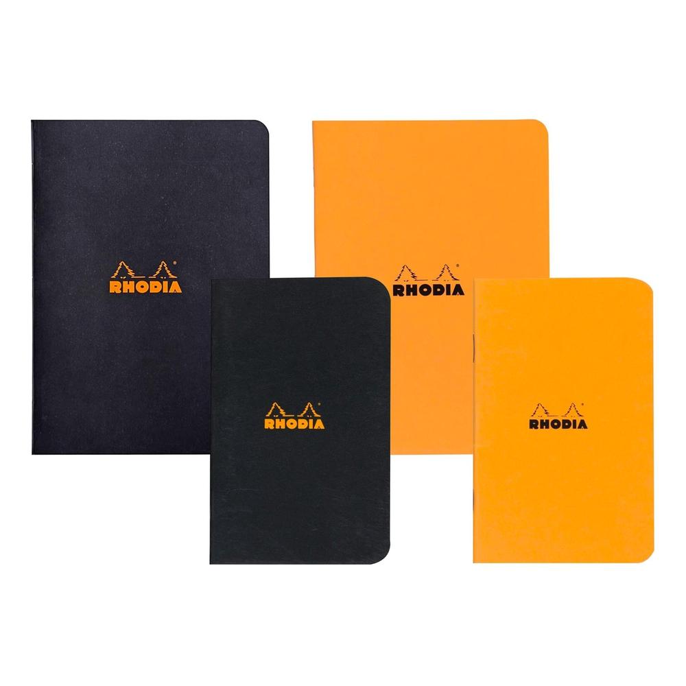 Rhodia Staplebound Notebook - Premium Lined Paper for Journaling, Note Taking & Sketching - Perfect for Office, School & Creative Writing