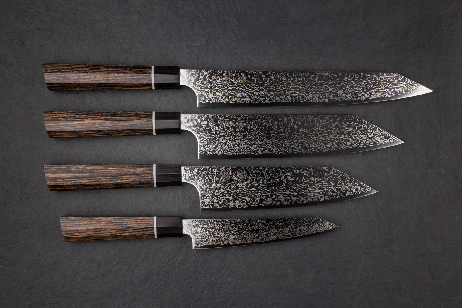 Premium Seki Kanetsugu Zuiun Japanese Knife Set - 3-Piece High-Carbon Stainless Steel Kitchen Knives with Ergonomic Handles - Perfect for Sushi, Meat Cutting & Professional Chefs