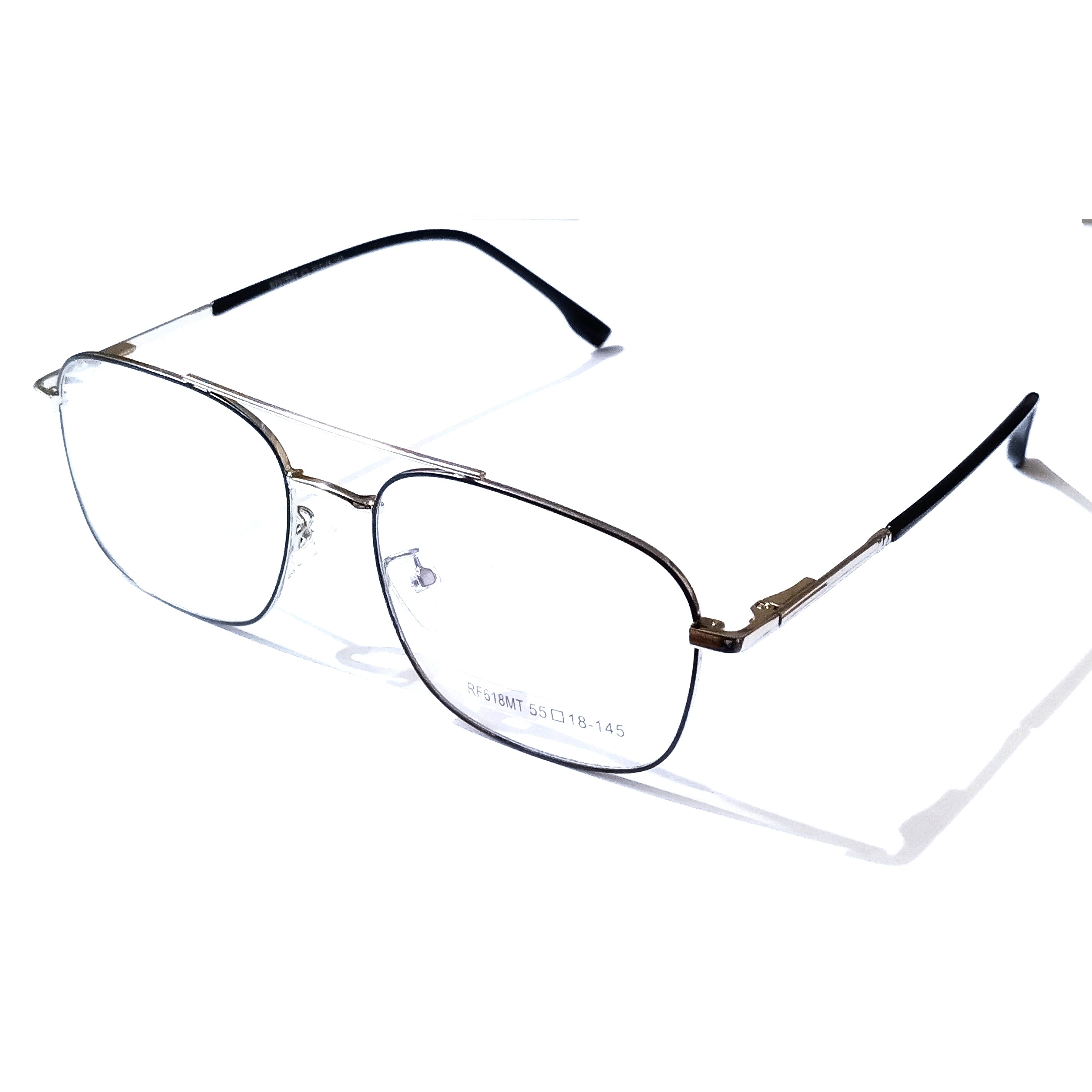 Stylish Square Frame Glasses for Office & Professional Wear - Trendy Eyewear for Business Executives & Work Settings
