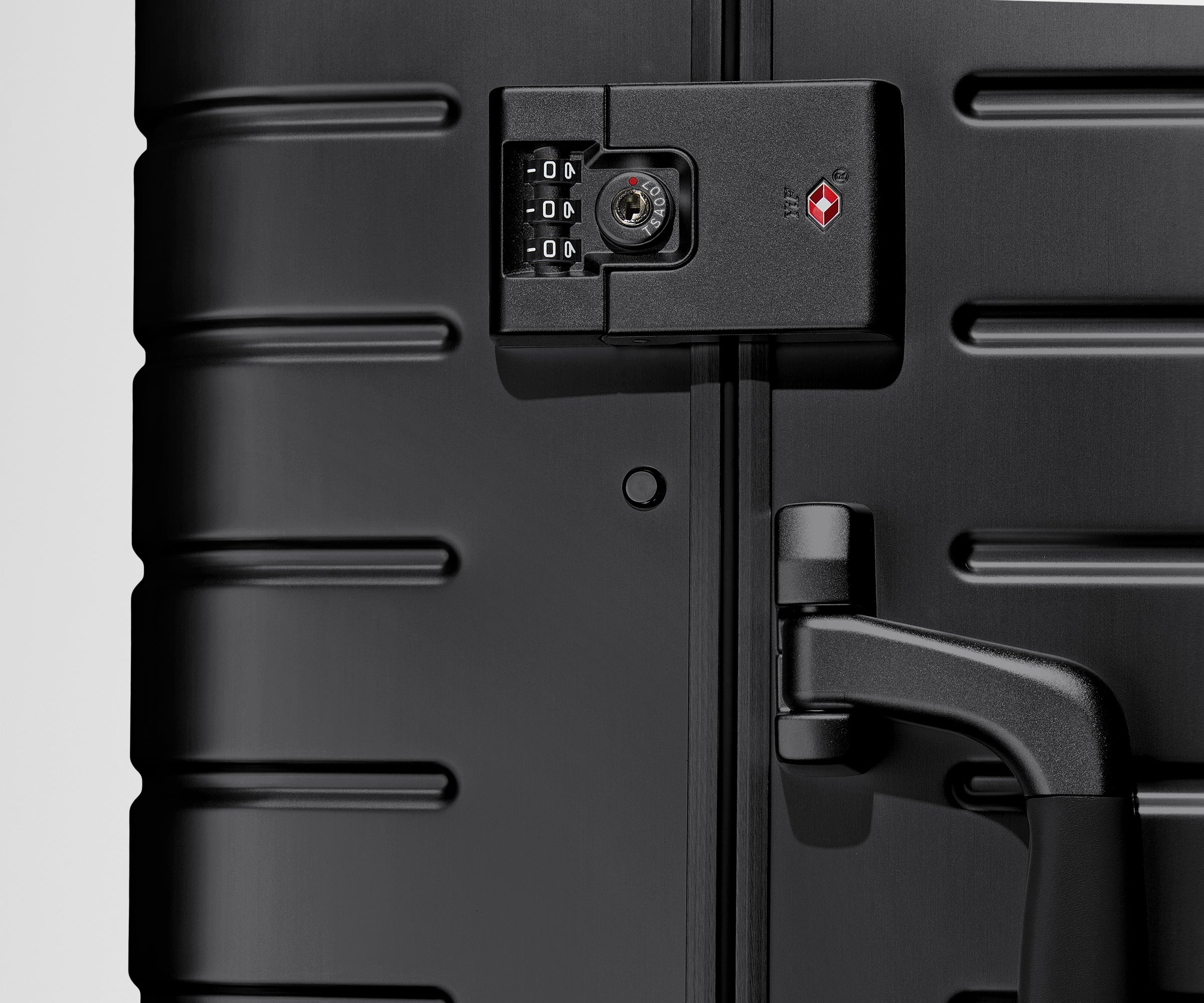 Premium Aluminum Carry-On Luggage in Onyx Black - Lightweight & Durable Suitcase for Business Travel & Weekend Getaways