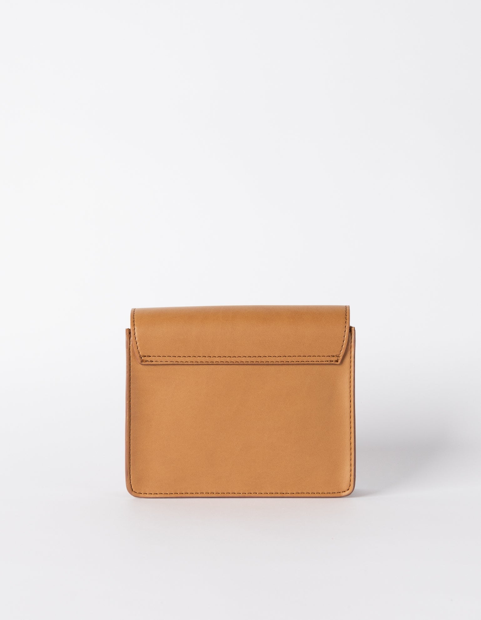 Mini Audrey Apple Leather Vegan Crossbody Bag for Women | Brown | Stylish & Eco-Friendly Purse for Everyday Use, Work & Travel