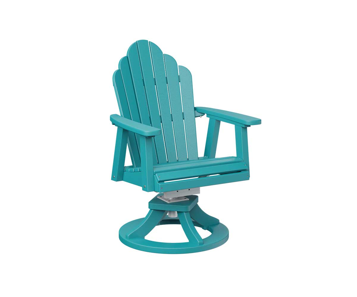 Berlin Gardens Cozi Back Swivel Rocker Dining Chair - Comfortable Patio & Indoor Dining Chair with 360° Rotation - Perfect for Outdoor Entertaining, Restaurants & Home Decor