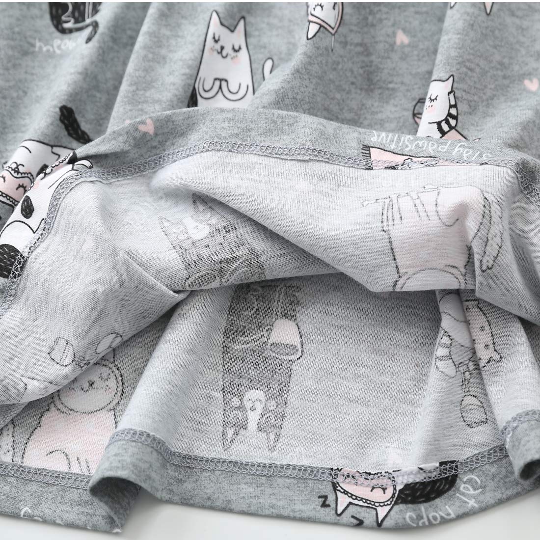 Women's Cotton Pajama Set - Cute Sleepwear Tops & Capri Pants for Nightwear