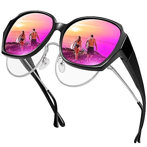 A21 Glossy Black Frame/Purple Mirrored Lens
