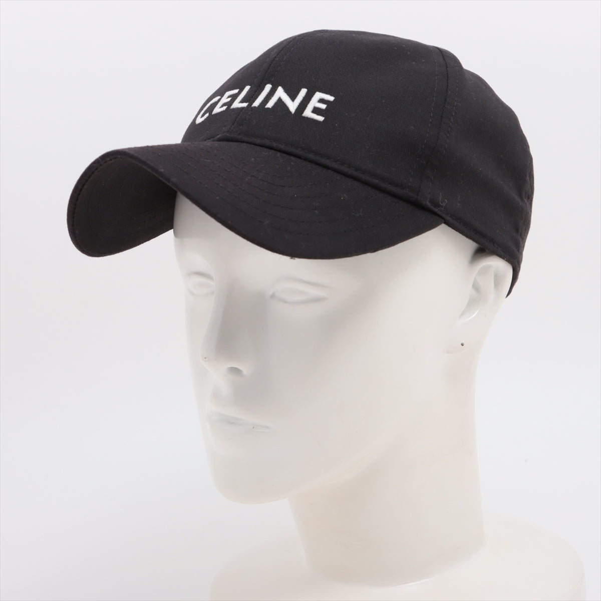 Celine Logo Black Baseball Cap for Men & Women - Adjustable Medium Size - Stylish Fashion Hat for Casual Wear, Outdoor Activities & Sports