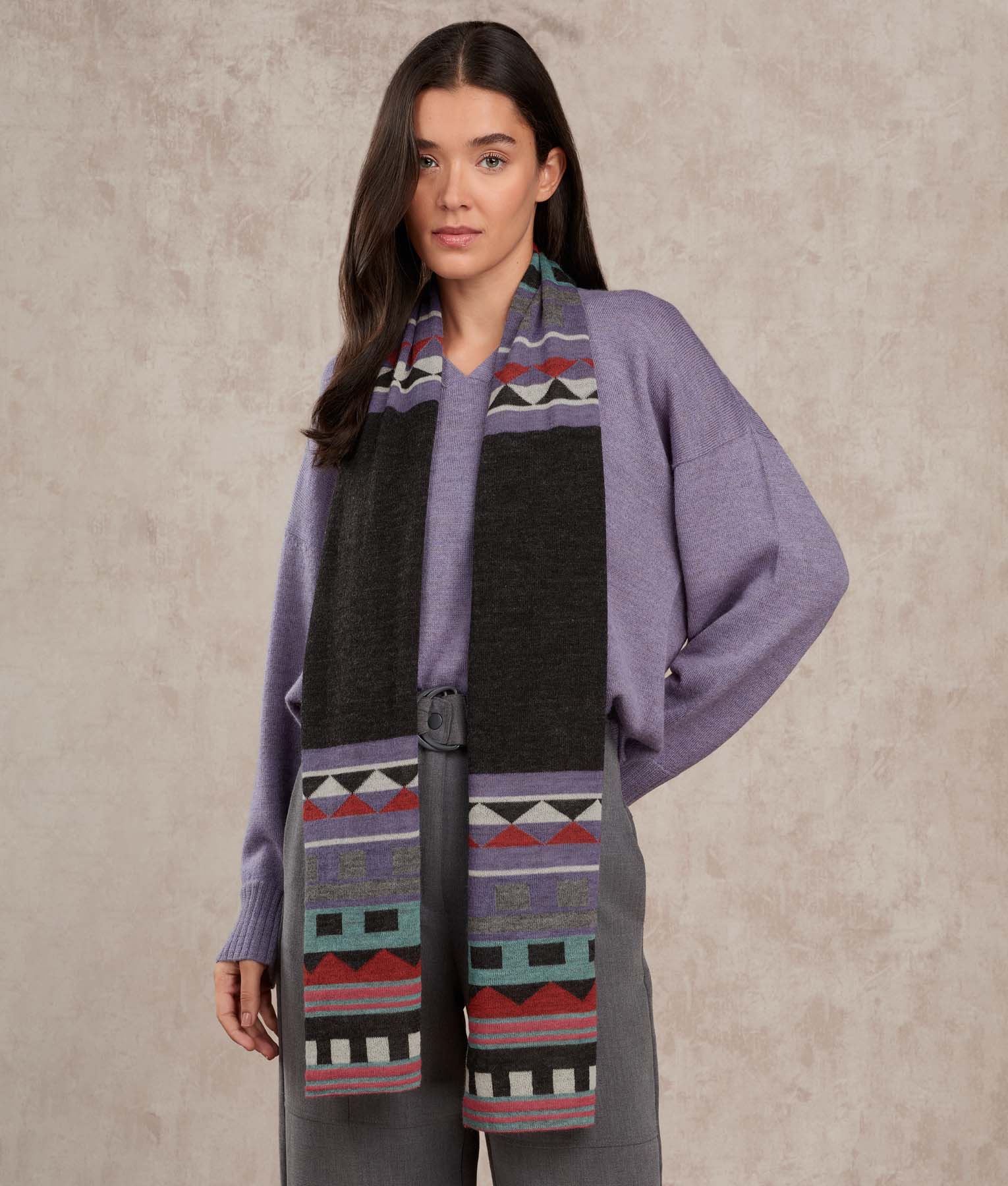 El Pontro Scarf - Premium Soft Winter Scarves for Women & Men - Warm Fashion Accessory for Cold Weather, Outdoor Activities & Holiday Gifts
