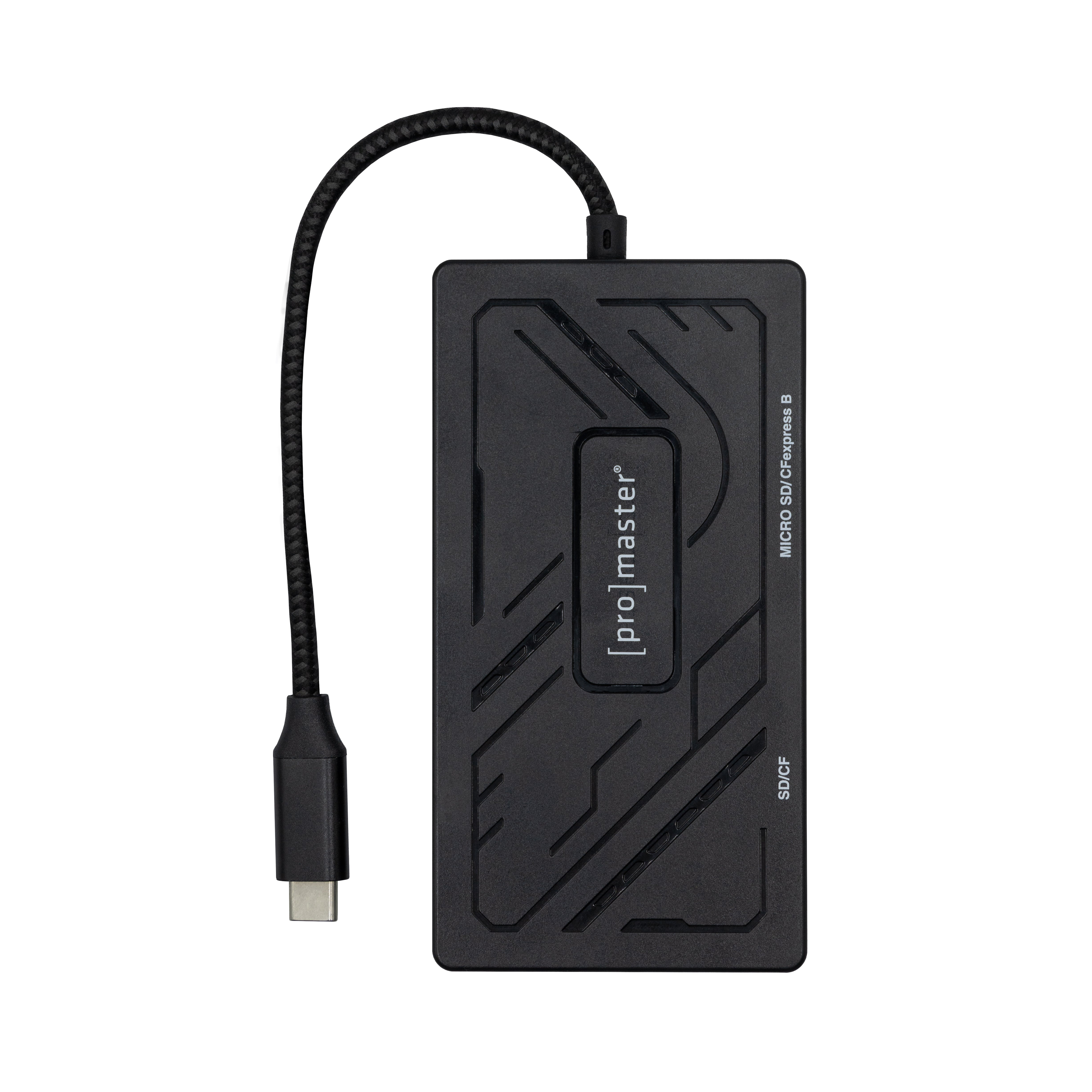 ProMaster USB C Multi Card Reader - High-Speed SD, CF, Micro SD, CFexpress B Memory Card Adapter for MacBook, iPad, Camera - Perfect for Photographers & Content Creators