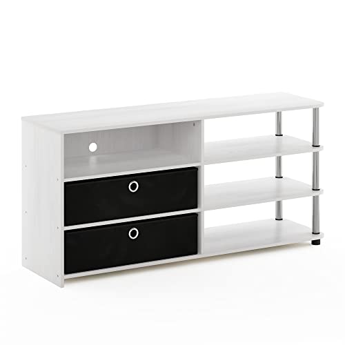 White Oak/Stainless Steel/Black