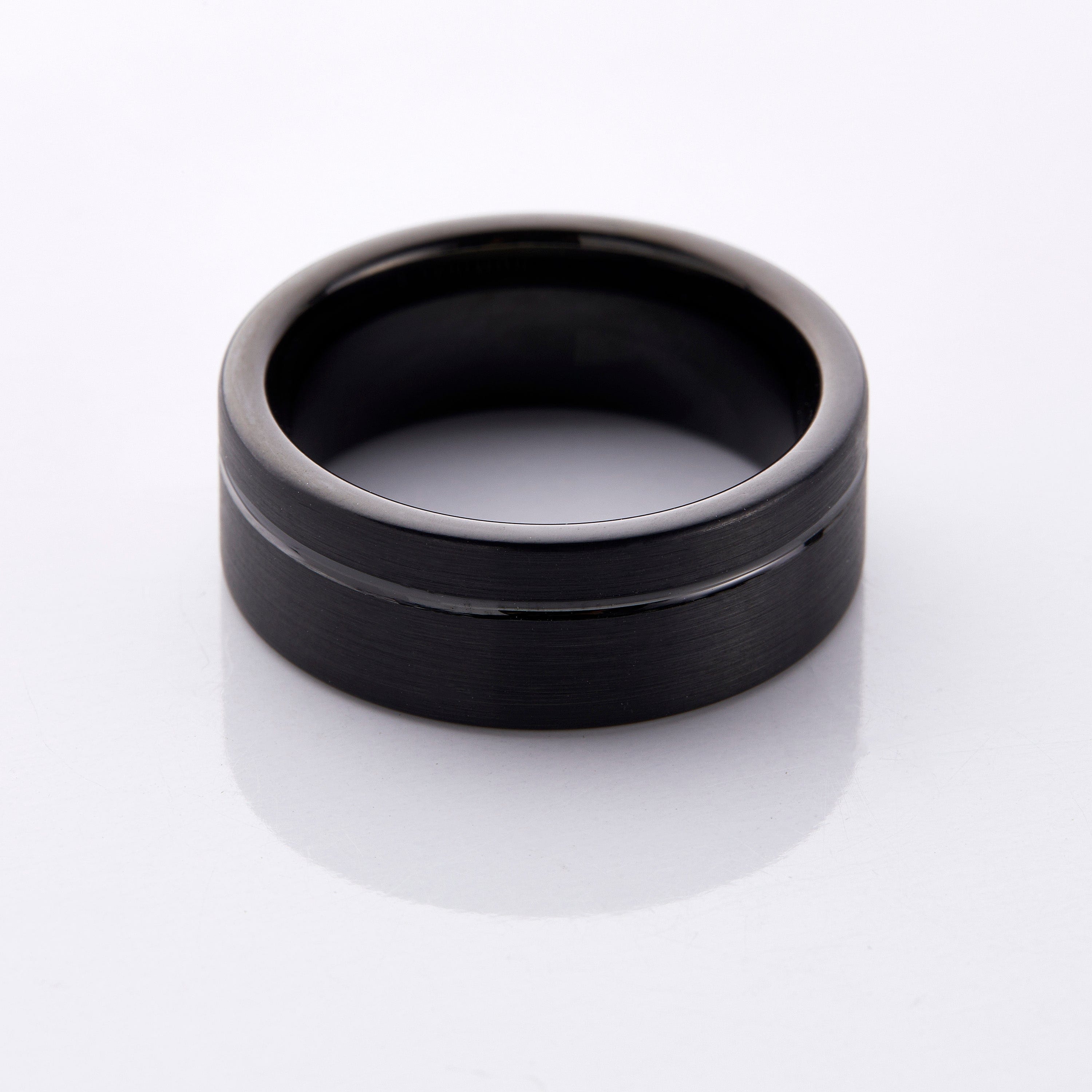 Premium Tungsten Orbit Band Ring for Men - Durable & Hypoallergenic Wedding Band - Perfect for Everyday Wear, Gifts & Special Occasions