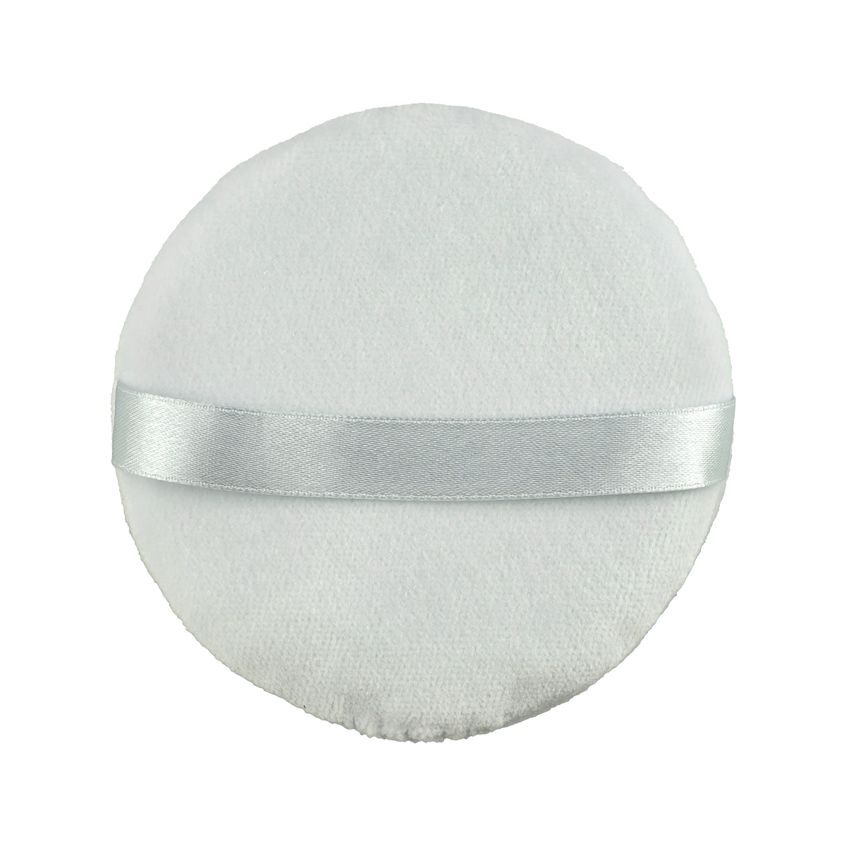 Premium Soft Powder Puff Makeup Sponge - 10cm Blue Velour for Flawless Face & Body Application - Ideal for Loose & Pressed Powder, Blush, and Bronzer