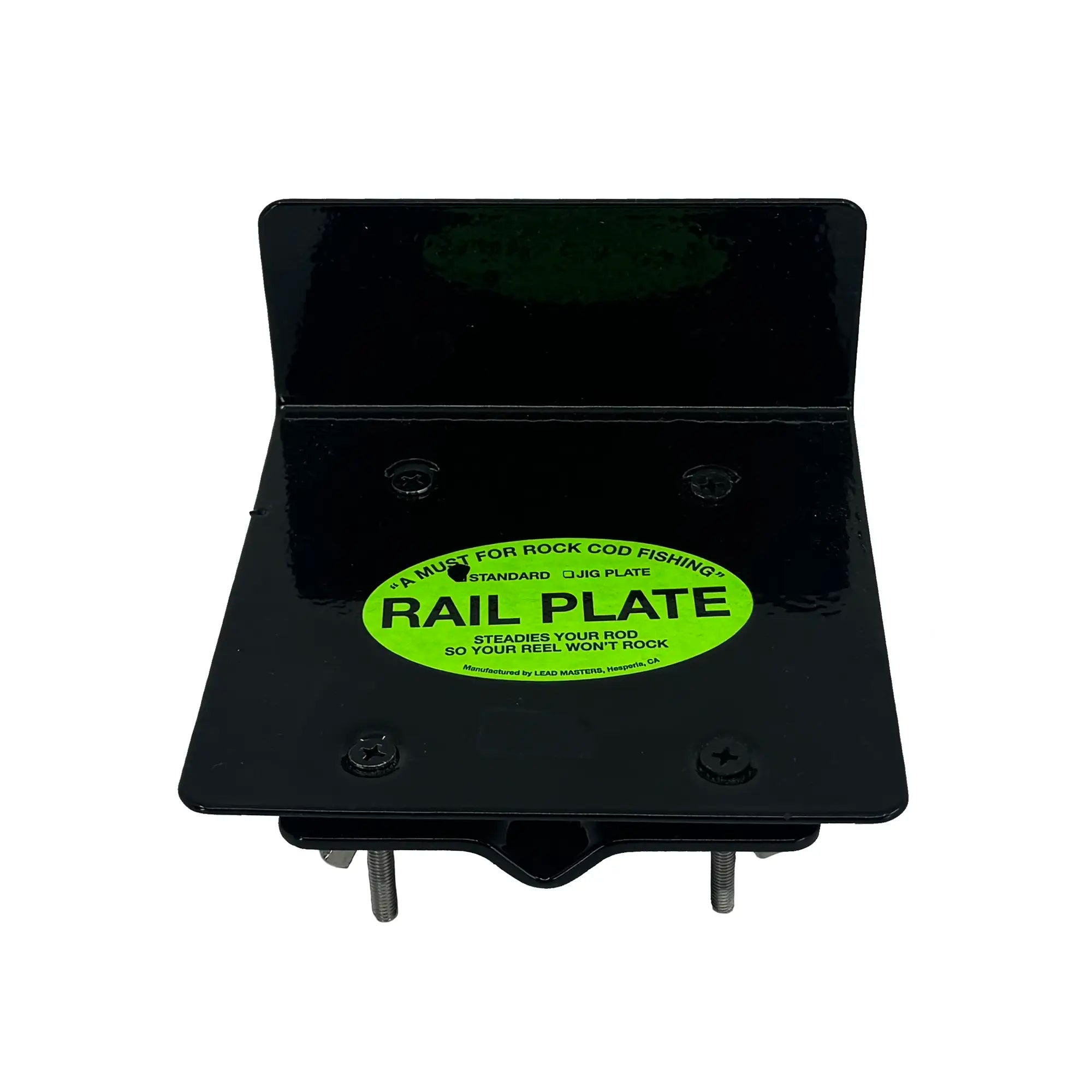 LM Rock Cod Jig Rail Plate - Premium Saltwater Fishing Lure for Rockfish & Lingcod - Heavy Duty Rail Plate Design for Deep Sea Fishing - Perfect for Offshore Angling & Bottom Fishing Adventures
