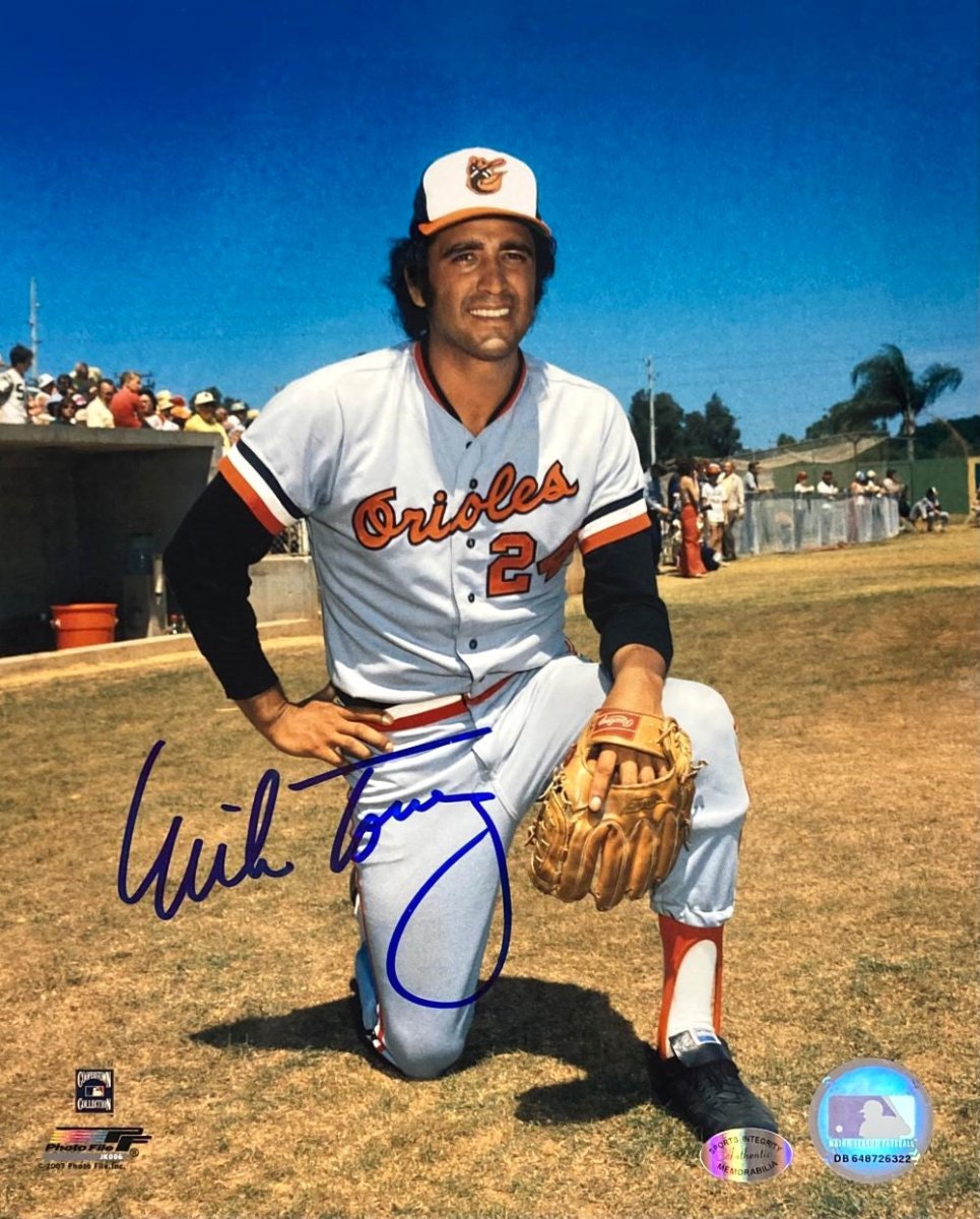 Mike Torrez Autographed 8x10 Baltimore Orioles Photo - Signed Baseball Memorabilia - Perfect for Sports Collectors, Fans, and Home/Office Decor