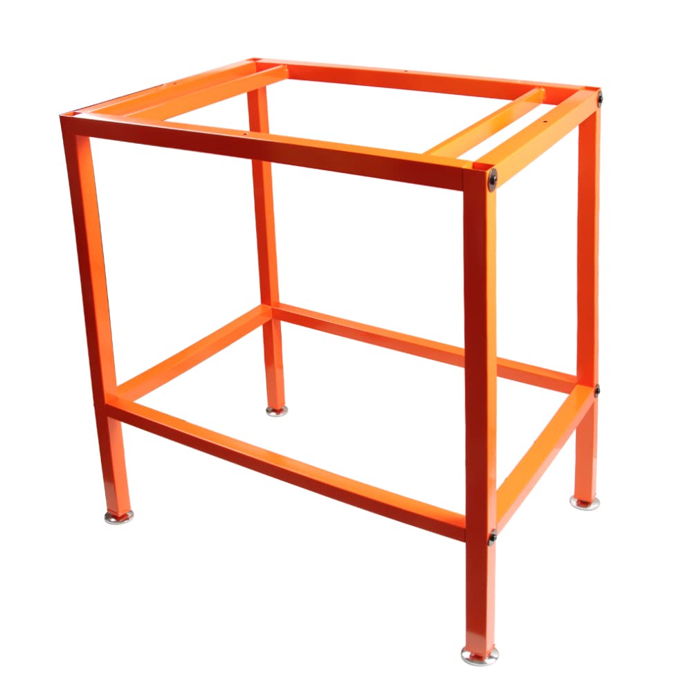 O'SKOOL Heavy Duty Router Table Stand with Adjustable Levelers - Stable Steel Base for Woodworking & DIY Projects - Perfect for Workshops, Garages, and Home Improvement