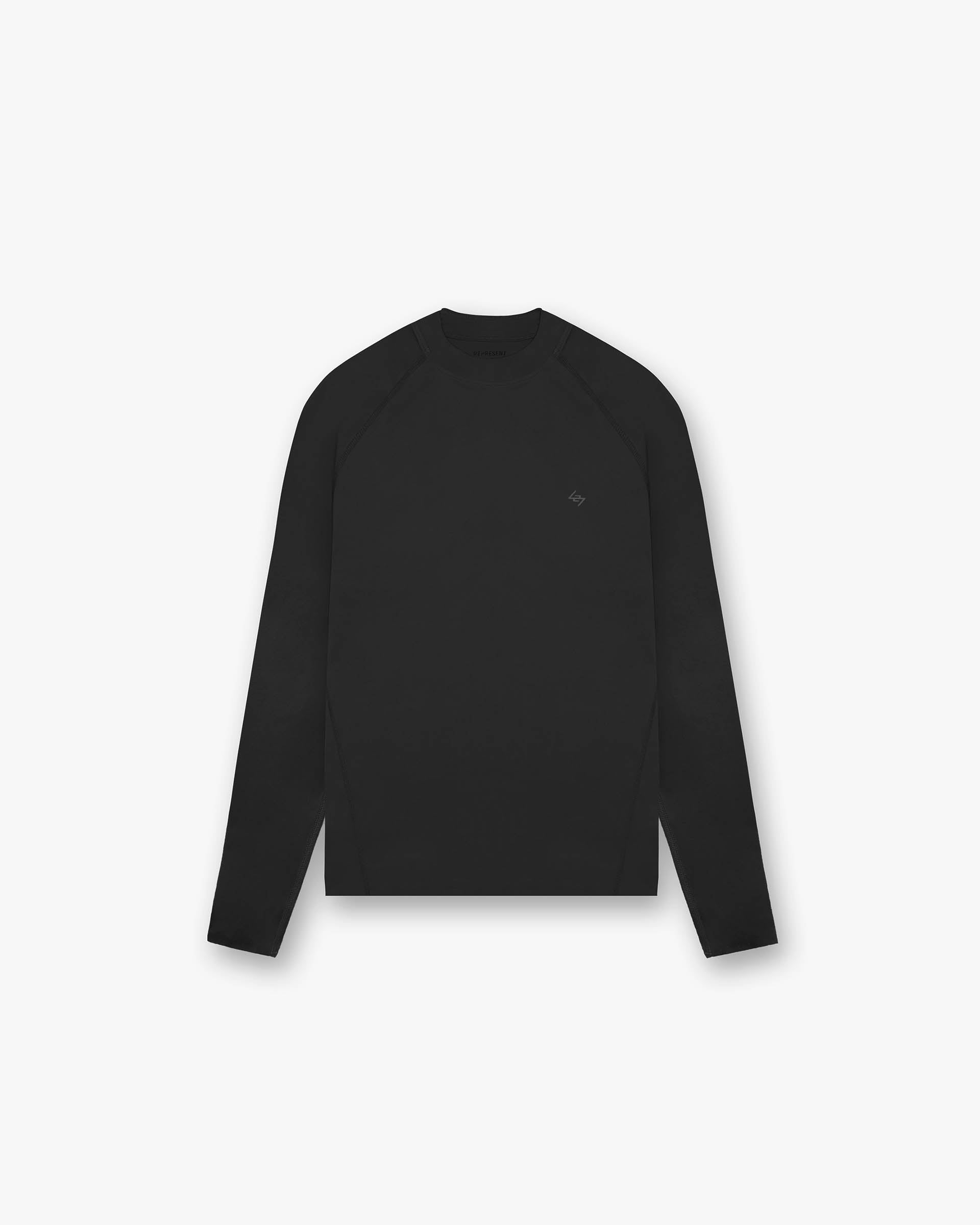 247 Compound Long Sleeve T-Shirt for Men - Comfortable & Durable Black Workout Shirt - Gym, Running & Outdoor Activities