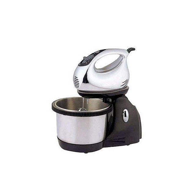EWI EXM281BSS 220V Stand Mixer - Heavy Duty Kitchen Mixer for Baking, Dough Kneading & Whipping - Perfect for Home Bakers & Professional Chefs