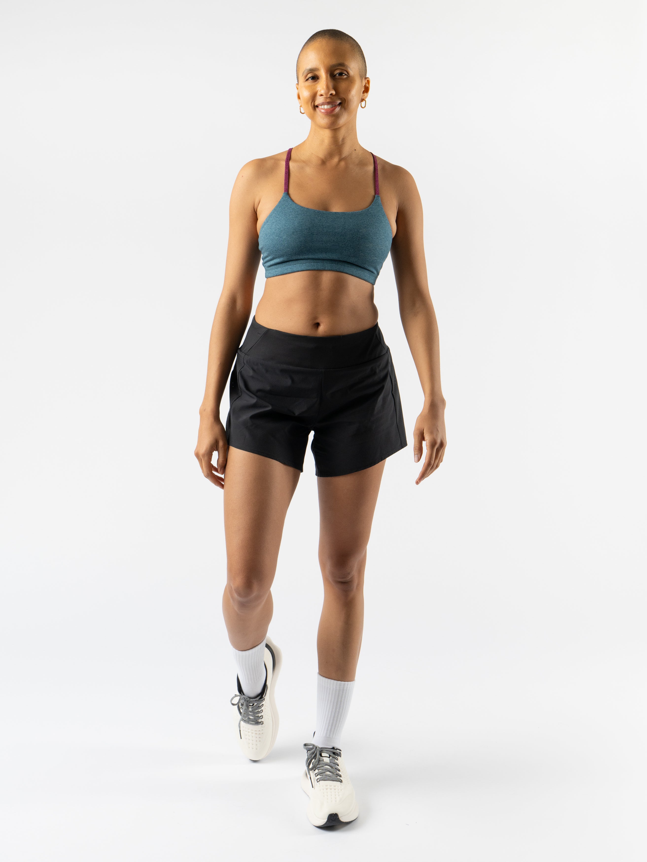 Women's Easy-On Comfort Bra - Seamless Wireless Support for Yoga, Workouts & Everyday Wear - Black