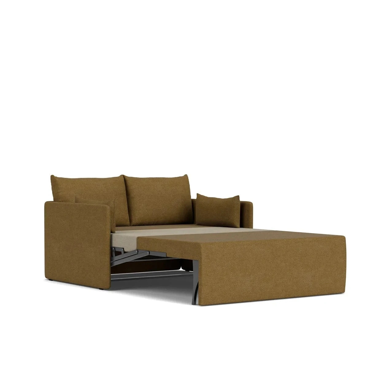 Convertible Offset Sofa Bed with Storage - Modern Sleeper Sofa for Small Spaces - Perfect for Apartments, Guest Rooms & Home Offices