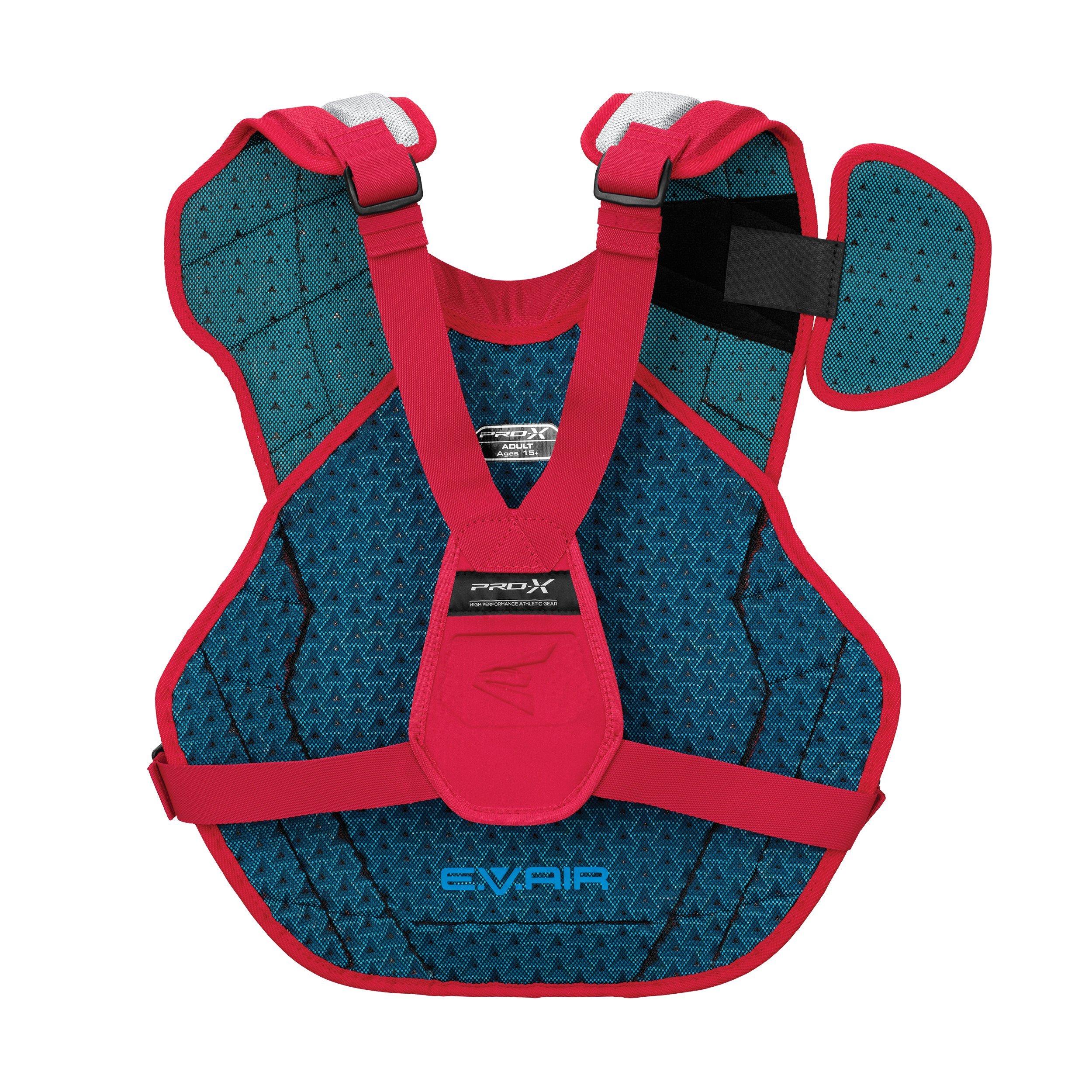 Easton Pro X Adult Baseball Chest Protector - Lightweight & Durable for Baseball & Softball Players - Perfect for Training, Games & Practice